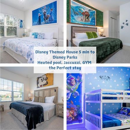 Themed Disney House 5 Min To Disney Parks, Heated Pool, Jacuzzi, Gym And More Orlando Buitenkant foto